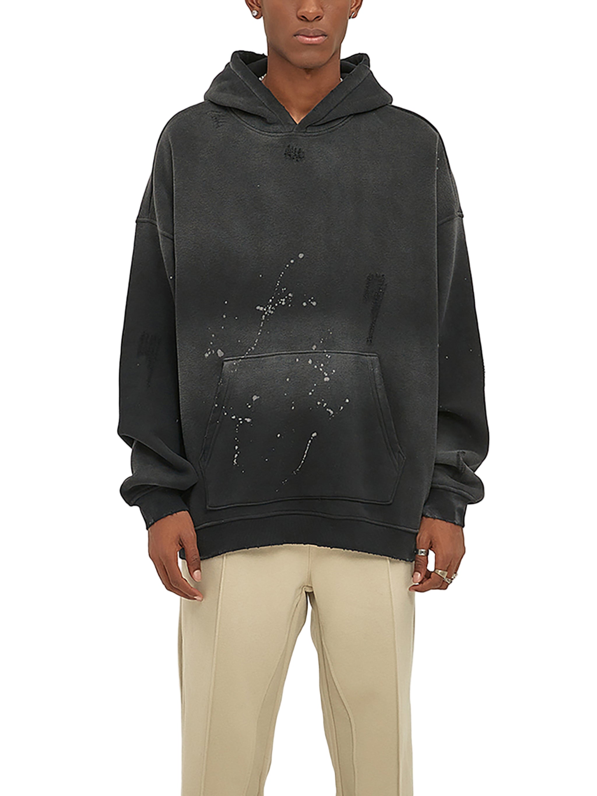 Washed Splatter Hoodie