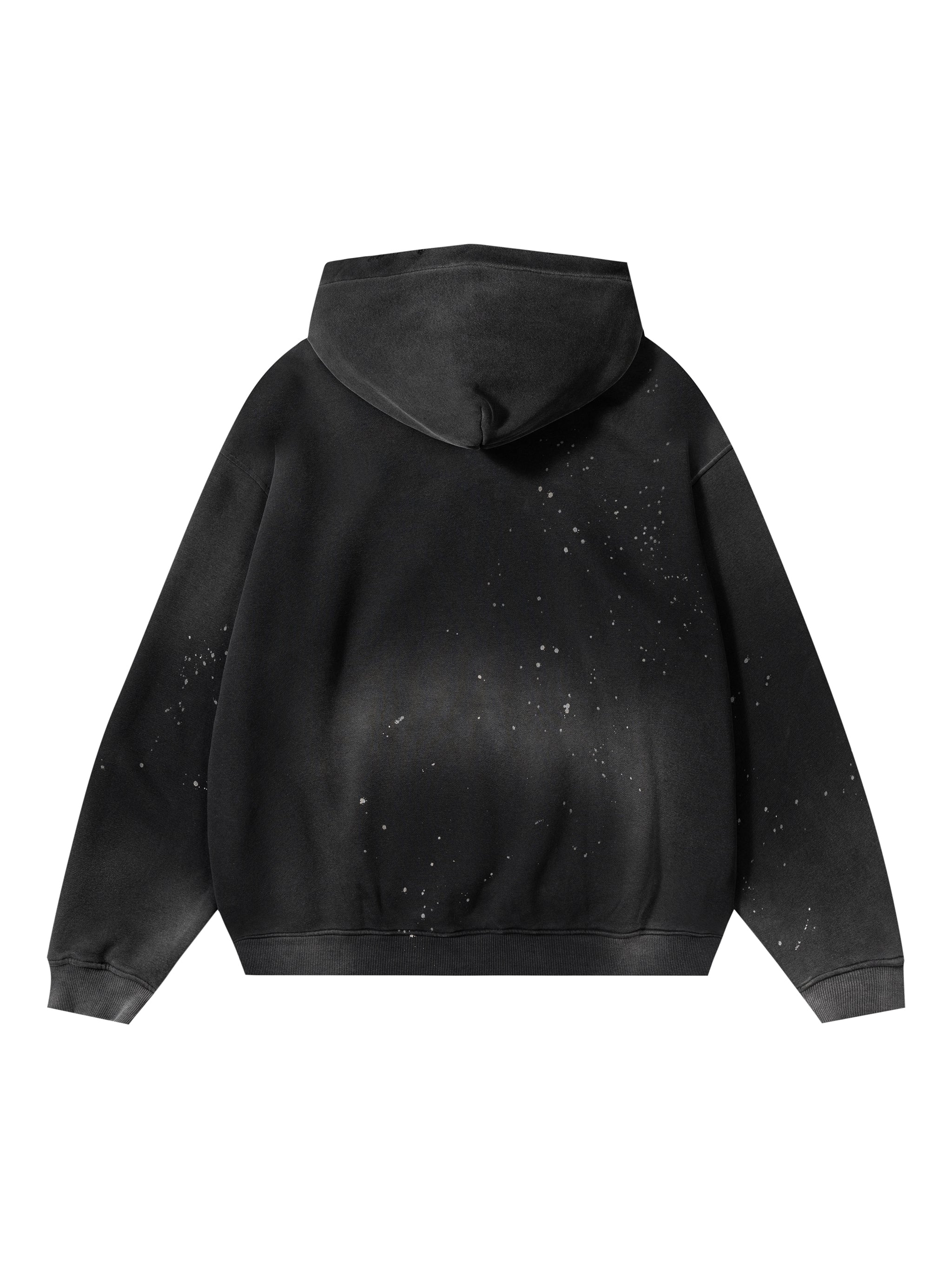 Washed Splatter Hoodie