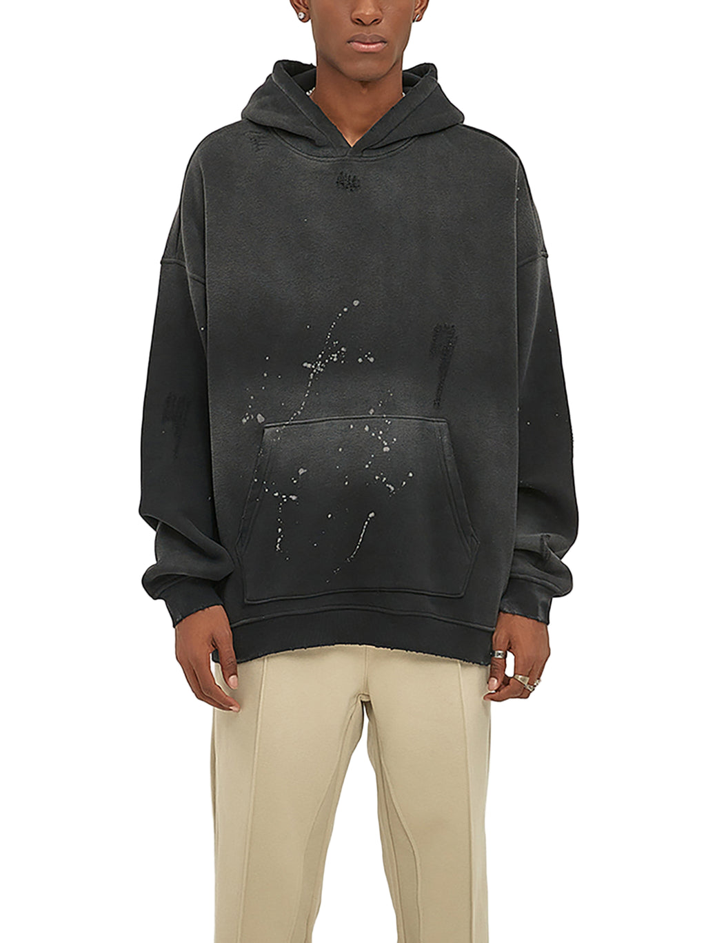 Washed Splatter Hoodie